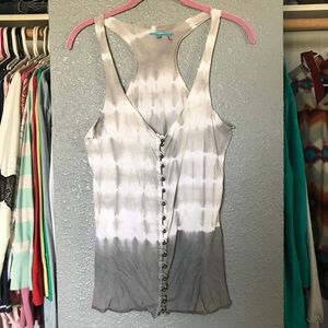 Anama tie dyed tank top